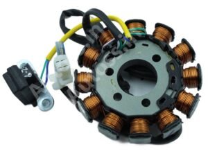 COIL PLATE ASSEMBLY HERO SUPER SPLENDOR, GLAMOUR (12 POLL) 2+1 PIN