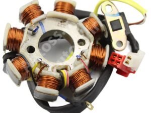 COIL PLATE ASSEMBLY TVS APACHI RTR 160, 180 (8 POLL) 4+2 PIN