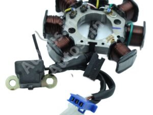 COIL PLATE ASSEMBLY TVS JUPITER, SCOOTY PEP + (7 POLL) 3+2 PIN