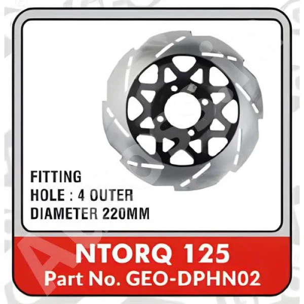 DISC BRAKE BIKE TVS N-TORQ 125