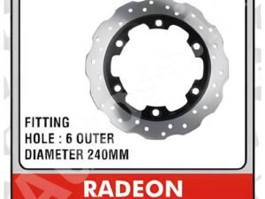 DISC BRAKE BIKE TVS RADEON