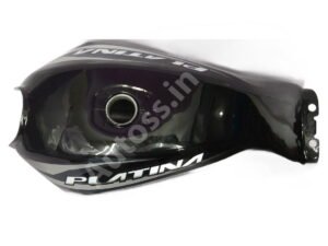 Ensons Petrol Tank BAJAJ Platina ES BLACK and SILVER