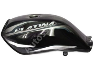 Ensons Petrol Tank BAJAJ Platina ES BLACK and SILVER