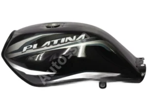 Ensons Petrol Tank BAJAJ Platina ES BLACK and SILVER
