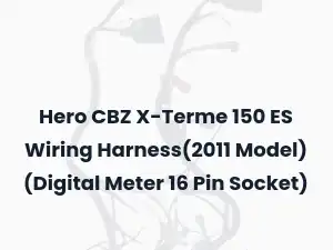 Hero CBZ X-Terme 150 ES Wiring Harness(2011 Model) (Digital Meter 16 Pin Socket)