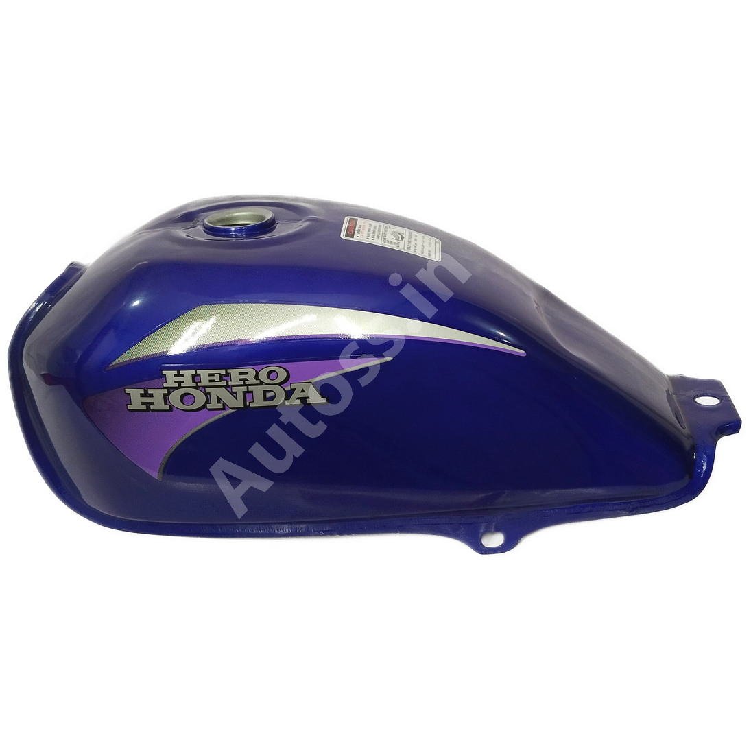 HERO CD Dawn Petrol Tank Old Model BLACK and PURPLE