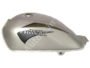 HERO CD Dawn PETROL TANK SILVER