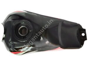 HERO CD Deluxe Bike Petrol Tank 2016 BLACK and RED