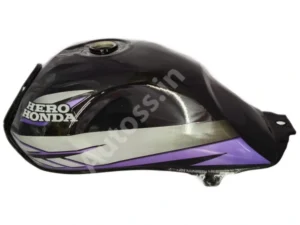 HERO CD Deluxe Bike Petrol Tank New Model BLACK BLUE