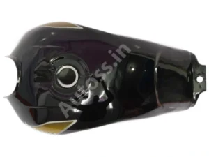 HERO CD Deluxe Old Model Petrol Tank BLACK and GOLDEN