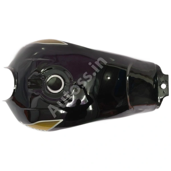 HERO CD Deluxe Old Model Petrol Tank BLACK and GOLDEN