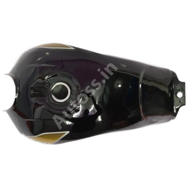 HERO CD Deluxe Old Model Petrol Tank BLACK and GOLDEN