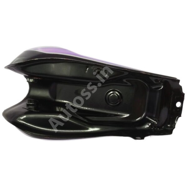 HERO CD Deluxe Old Model Petrol Tank BLACK and PURPLE