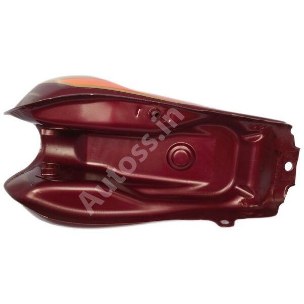 HERO CD Deluxe Old Model Petrol Tank WINE RED