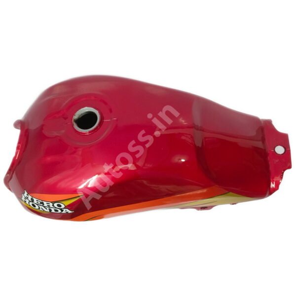 HERO CD Deluxe PETROL TANK New Model RED