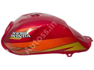 HERO CD Deluxe PETROL TANK New Model RED
