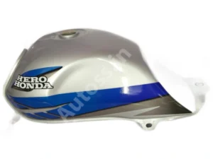 HERO CD Deluxe PETROL TANK New Model SILVER BLUE