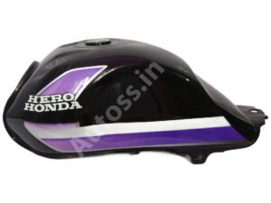 HERO CD Deluxe Petrol Tank Old Model BLACK and PURPLE
