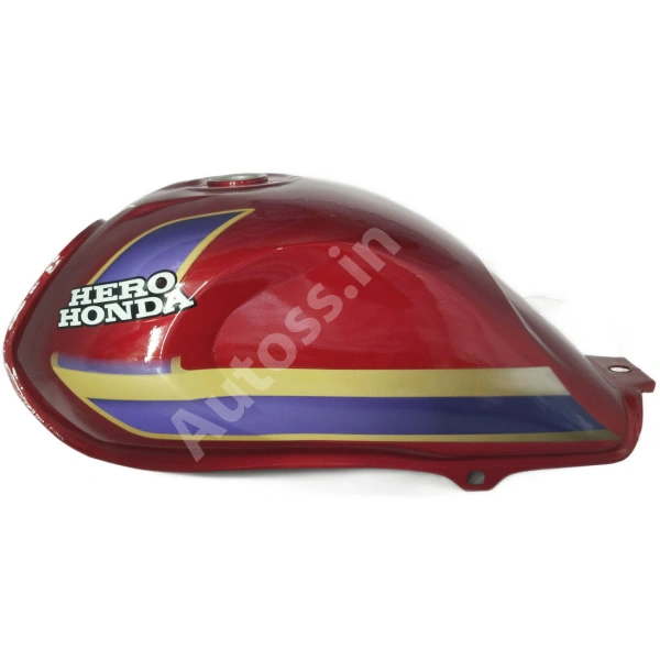 HERO CD Deluxe PETROL TANK Old Model WIND RED