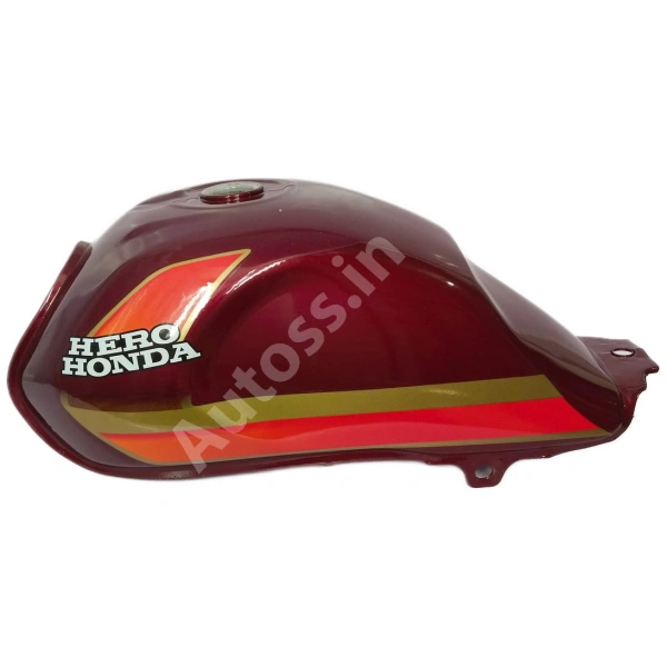 HERO CD Deluxe Petrol Tank Old Model WINE RED