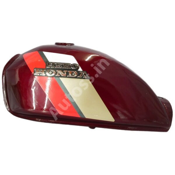 HERO CD SS WINE RED PETROL TANK