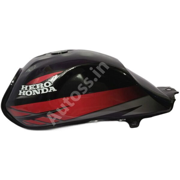 HERO CDDX Petrol Tank NEW Model BLACK and RED