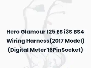 Hero Glamour 125 ES i3S BS4 Wiring Harness(2017 Model) (Digital Meter 16PinSocket)