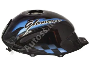 HERO Glamour Petrol Tank Type 2 BLACK and BLUE
