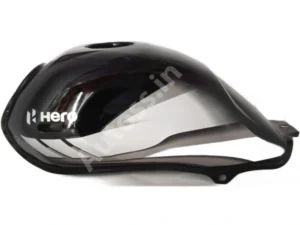 HERO HDFX BS6 Petrol Tank Black and Grey