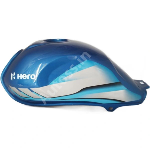 HERO HDFX BS6 Petrol Tank Blue