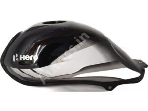 HERO HDFX PETROL TANK BS6 Black and Grey