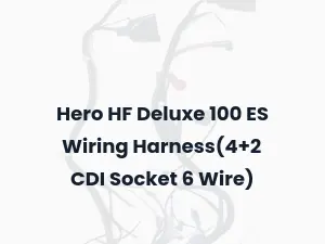 Hero HF Deluxe 100 ES Wiring Harness(4+2 CDI Socket 6 Wire)