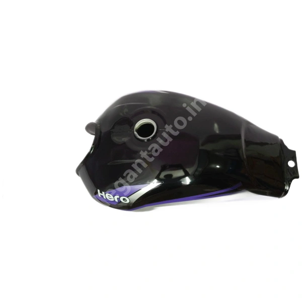 HERO HF Deluxe PETROL TANK BLACK and BLUE