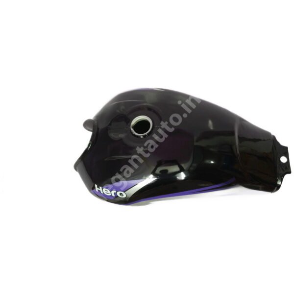 HERO HF Deluxe PETROL TANK BLACK and BLUE