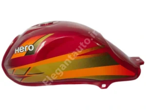 HERO HF Deluxe Petrol Tank RED
