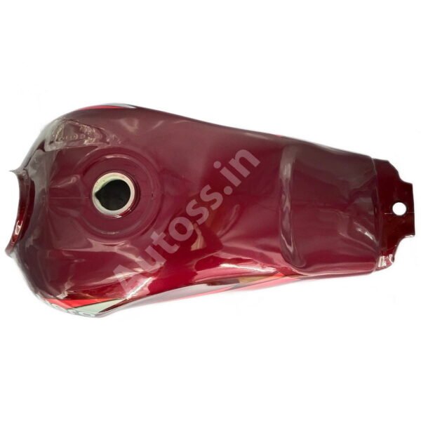 HERO HF DX WINE RED PETROL TANK