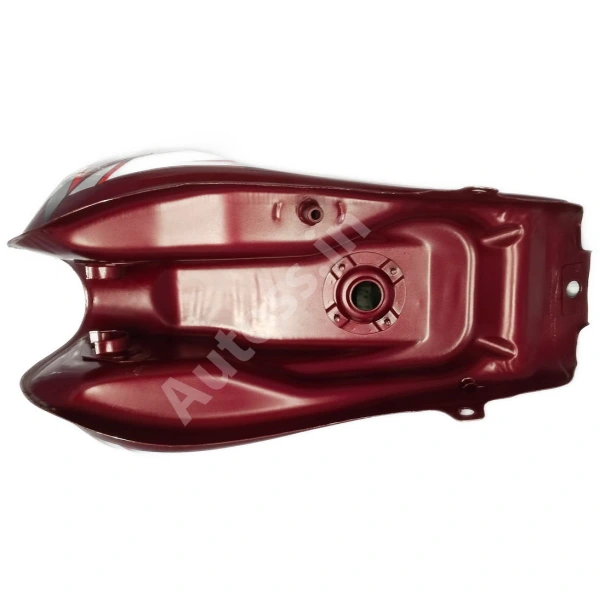 HERO HF DX WINE RED PETROL TANK