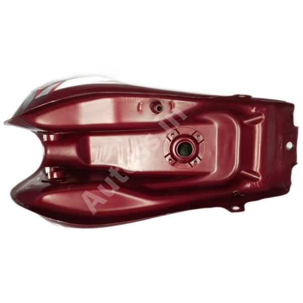 HERO HF DX WINE RED PETROL TANK