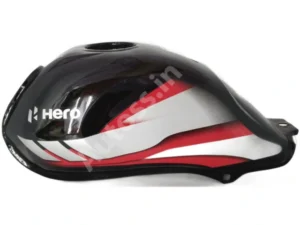 HERO HFDX BS6 Petrol Tank BLACK and RED
