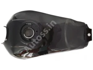 HERO HFDX BS6 Petrol Tank BLACK AND SKY BLUE