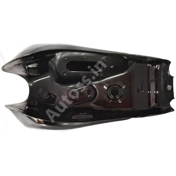 HERO HFDX BS6 Petrol Tank BLACK AND SKY BLUE