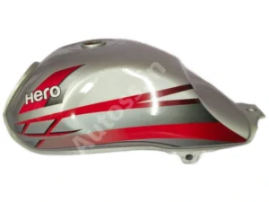 HERO HFDX Petrol Tank 2016 SILVER and RED
