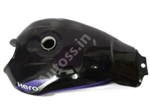 HERO HFDX Petrol Tank BLACK and PURPLE
