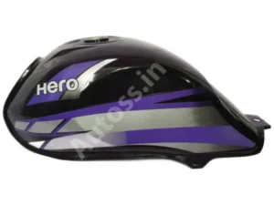 HERO HFDX Petrol Tank BLACK and PURPLE
