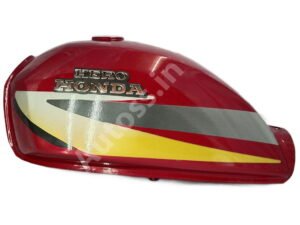 HERO HONDA CD Y2K RED PETROL TANK KIT