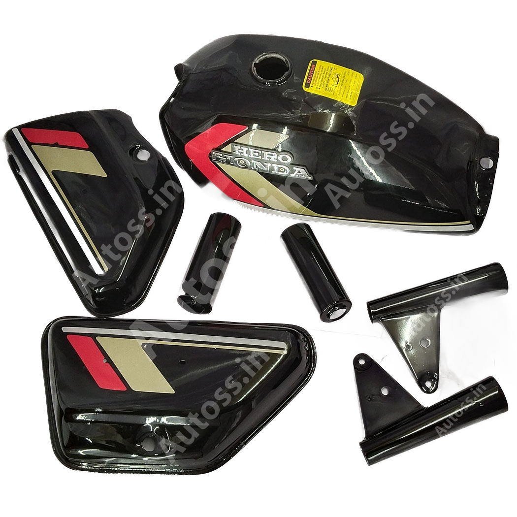 HERO HONDA SS 100 BLACK PETROL TANK KIT