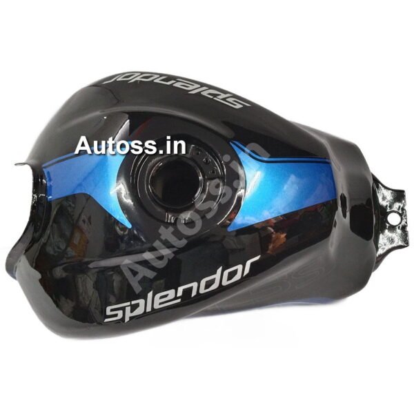 HERO I-SMART 110 BS4 Petrol Tank BLACK BLUE