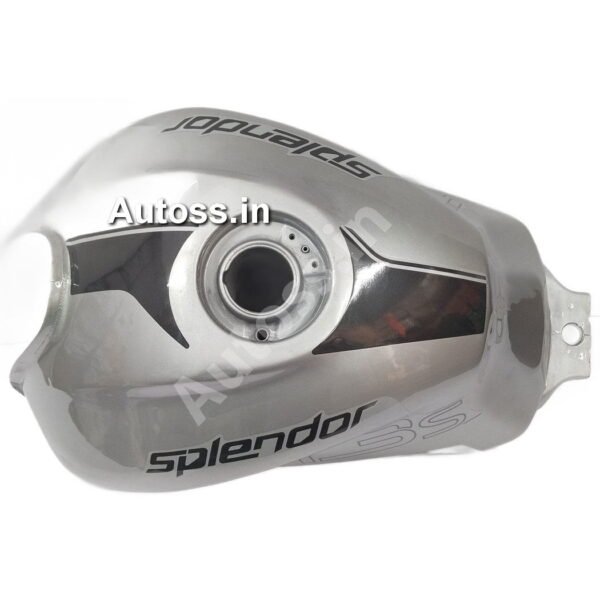 HERO I-SMART 110 BS4 Petrol Tank SILVER BLACK