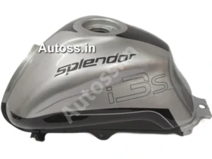 HERO I-SMART 110 BS4 Petrol Tank SILVER BLACK