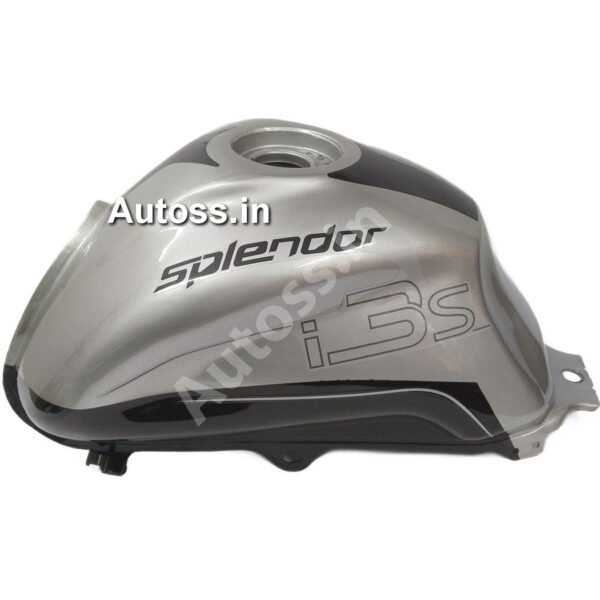 HERO I-SMART 110 BS4 Petrol Tank SILVER BLACK